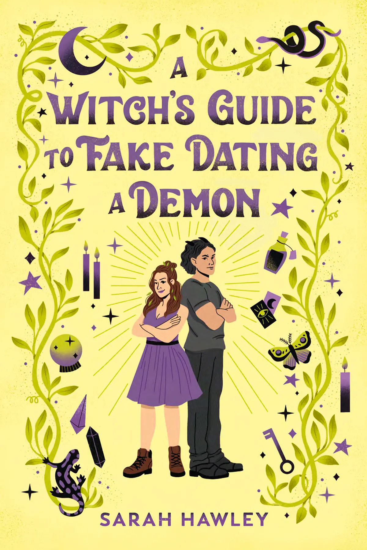 A Witch’s Guide to Fake Dating a Demon by Sarah Hawley
