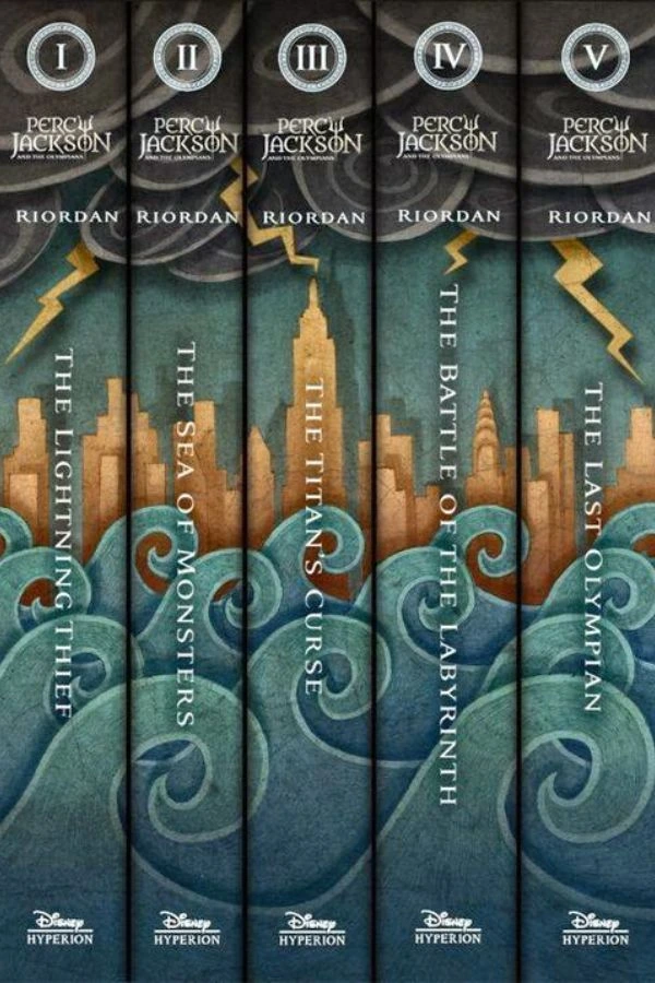 Percy Jackson and the Olympians by Rick Riordan