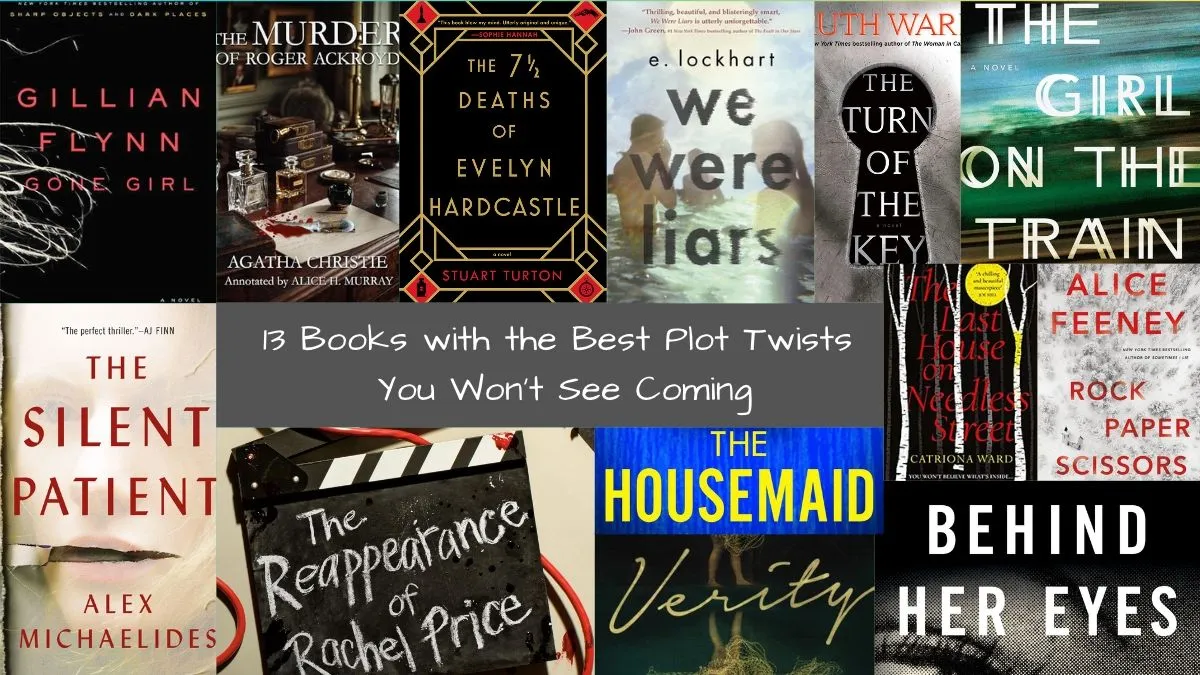 You are currently viewing 13 Books with the Best Plot Twists You Won’t See Coming